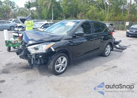 2020 Nissan Kicks S Xtronic Cvt z USA, uszkodzony, nr VIN 3N1CP5BV7LL556881